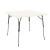 Table Vigna Carrée 80cm Structure Gris Anthracite Magis JardinChic