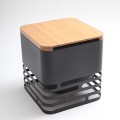 Tablette en bamboo pour Braséro Cube