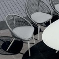 Lot de 4 Chaises de Repas Rope