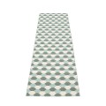 Tapis Dana Army - Pale Turquoise - Vanilla