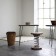 Tabouret en Bois de Palmier Néoprène Pliée Ambiance Vascolari Jardinchic