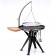 Barbecue Bal Grill 800 avec plache +grille +accessoires Jardinchic