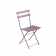 Lot de 2 Chaises Pliables Arc-en-Ciel Lilas Emu JardinChic 