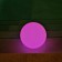 Boule Lumineuse Ball Violet Smart and Green JardinChic