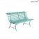 Banc Louisiane 150cm Bleu Lagune Fermob Jardinchic