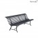 Banc Louisiane 200cm Carbone Fermob Jardinchic