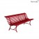 Banc Louisiane 200cm Coquelicot Fermob Jardinchic