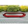 Banc Loop Laqué Bicolore Noir / Rouge Serralunga JardinChic