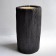 Bougie en Bois de Palmier Brûlé H30cm Diamètre 13cm Cire de Palme Couleur Miel Parfum Miel Vascolari JardinChic 