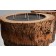 Bougie en Bois de Palmier Cire d'Abeille Couleur Noir Parfum Fleurs d'eau Détail  Vascolari Jardinchic