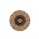 Braséro Ercole Rainforest Small Marbre Marron AK47Design JardinChic
