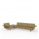 Canapé D'angle Droit 4 Places Delta Beige Vondom Jardinchic