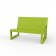 Canapé Modulable Frame - Module Gauche Vert Anis Vondom Jardinchic