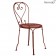 Chaise 1900 Ocre Rouge Fermob Jardinchic
