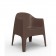 Chaise Avec Accoudoirs Solid Bronze Vondom Jardinchic