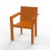 Chaise Avec Accoudoirs Frame Orange Vondom Jardinchic