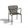Chaise Avec Accoudoirs Week-End Brun Olive Oxyo JardinChic