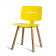 Chaise de Repas Coco Jaune Profil Oasiq Jardinchic