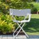 Chaise Directeur Snooze Blanc cassé / Tissu Glace Emu jardinchic