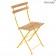 Chaise Naturel Bistro Miel Fermob Jardinchic