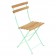 Chaise Naturel Bistro Vert Opaline Fermob Jardinchic