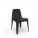 Chaise Solid Noir Vondom Jardinchic