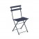 Lot de 2 Chaises Pliables Arc-en-Ciel Bleu Foncé Emu JardinChic 