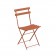 Lot de 2 Chaises Pliables Arc-en-Ciel Rouge Erable Emu JardinChic 