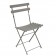 Lot de 2 Chaises Pliables Arc-en-Ciel Gris Vert Emu JardinChic 