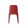 Chaise Solid Rouge - Vue de Dos - Vondom Jardinchic