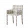 Chaise avec accoudoirs Cape West Blanc Driade JardinChic