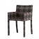 Chaise avec accoudoirs Cape West Noir Driade JardinChic