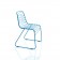 Lot de 4 Chaises Flux Bleu Ciel Magis JardinChic