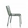 Lot de 4 Chaises empilables Noir Striped  Magis JardinChic