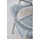 Chaise Clever Bleu Aquarelle Varaschin Jardinchic