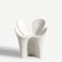 Fauteuil CLOVER Face Blanc Driade JardinChic