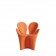 Fauteuil CLOVER Face Orange Driade JardinChic