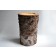 Bougie en Bois de Palmier H40cm Cire de Palme Couleur Miel Parfum Miel  Vascolari JardinChic 