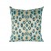 Coussin Coco Ikat Carré Turquoise Marsika Meijers JardinChic