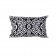 Coussin Coco Ikat Rectangle 35x50 Noir Mariska Meijers JardinChic