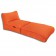 Fauteuil Pouf Conversion Lounger Orange Ambient Lounge JardinChic