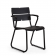 Fauteuil de Repas Corail Noir Oasiq Jardinchic