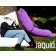 Coussin Simple Pauline Blanc Et Lilas Jaquio JardinChic