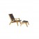 Deck Chair et Repose-pied Skagen Oasiq Jardinchic