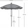 Parasol Shadylace Ø245cm Vert Sywawa Jardinchic