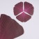 Set de 6 Dessous de verre Ginko Set de table Violet Art Terre JardinChic