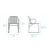 Dimensions Fauteuil Riviera Emu Jardinchic