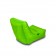 Fauteuil Pouf Evolution Ambient Lounge Dos Vert JardinChic