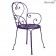 Fauteuil 1900 Aubergine Fermob Jardinchic