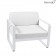 Fauteuil Bellevie Coussins Blanc Grisé Blanc Coton Fermob Jardinchic